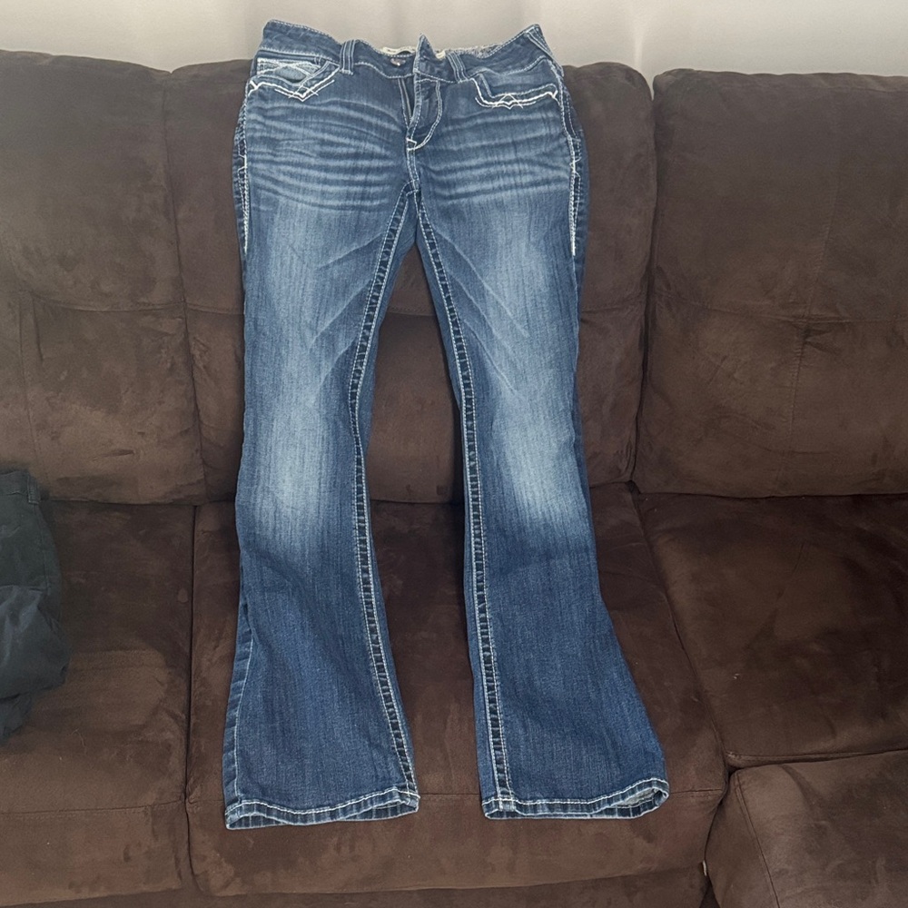 Ariat Women's Flare Blue Jeans